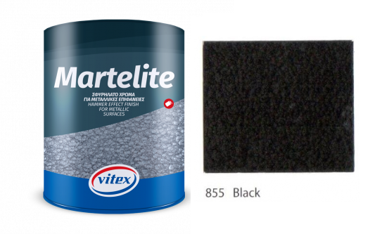 Vitex Martelite  kladivková farba 855 Black  2,5L